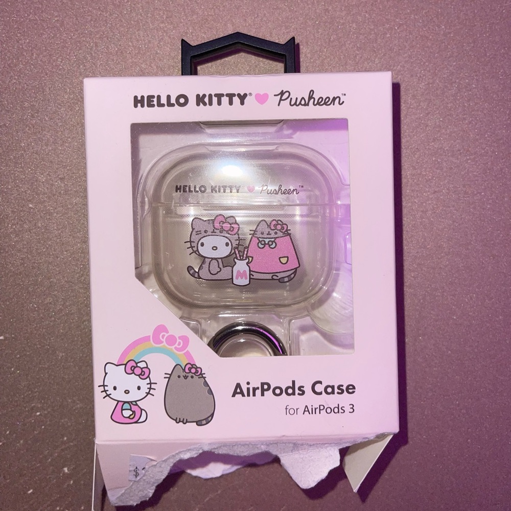 Apple AirPods 3 Pusheen x Hello Kitty case (NWT Open Box)